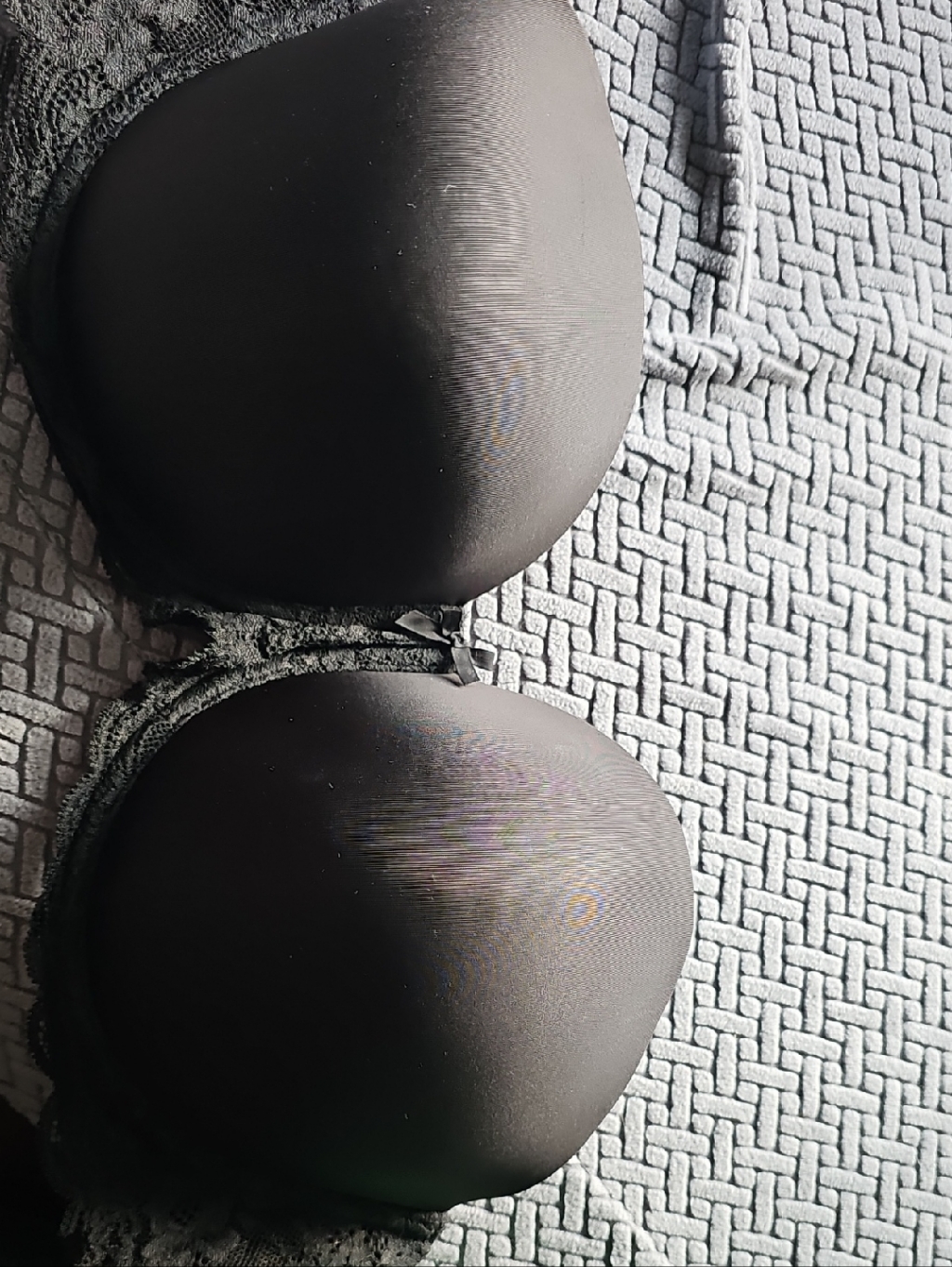 Victoria's Secret Black Lace Push-Up Bra